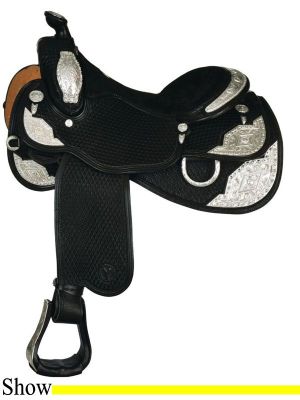 14.5  16  17  Circle Y Diamond Show Saddle 1951 w/Free Pad
