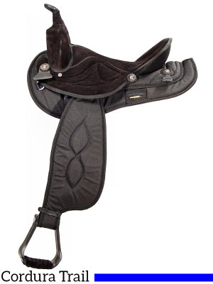 14  to 17  Big Horn Black Synthetic Saddle 599 600 601 602 603 604