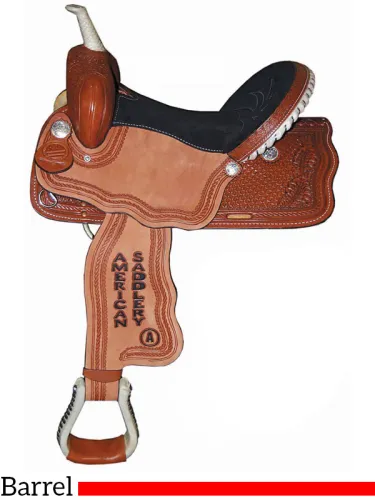 13  to 16  American Saddlery The Racing Kate Barrel Racing Saddle 701