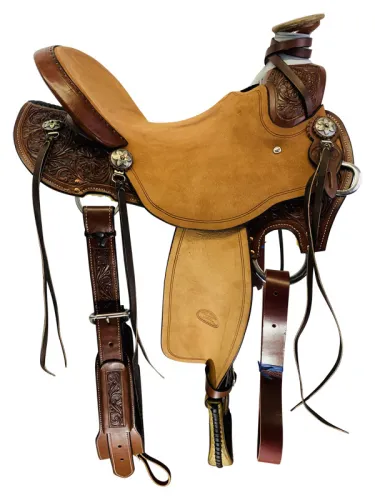 15  to 16  Billy Cook QH Wade Ranch Saddle 2293