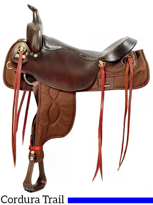 16  17.5  Big Horn Draft Synthetic Saddle 296