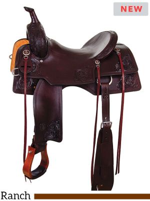 15  to 17  Circle Y Cody Crow Versatility Saddle 1381 w/Free Pad