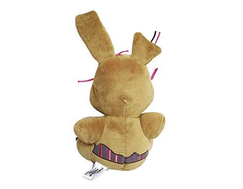 Five Nights at Freddy's 毛绒玩具所有人物弗雷迪熊邦妮奇卡狐狸 FNAF 填充动物玩偶儿童礼品系列 ByHENG-US(Springtrap)