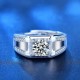 14K SOLID WHITE GOLD