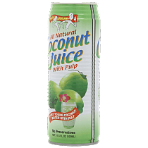 dan Copy Natural Coconut Juice with Pulp 17.5