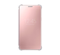 Copy Clear View Cover Case to Galasy 2016 Pink