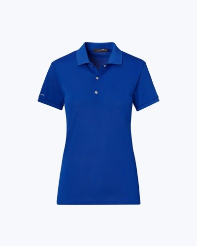 Tailored Fit Mesh-Panel Polo