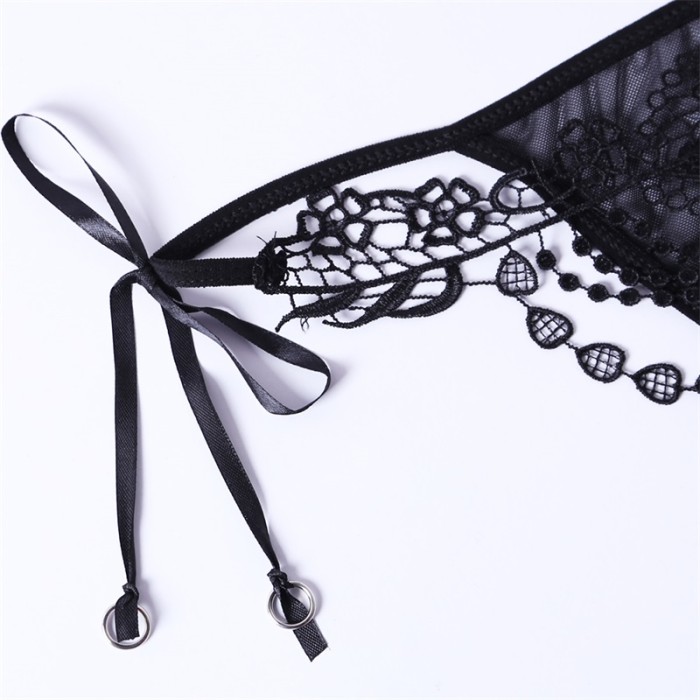 Embroidered & Beaded Lady Knicker