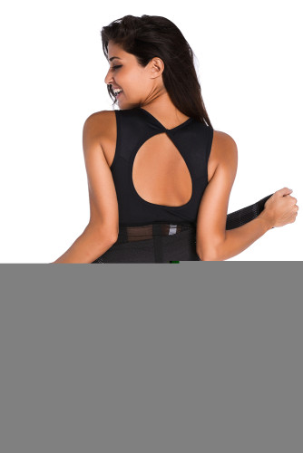 Black Power Belt Fitness Waist Trainer