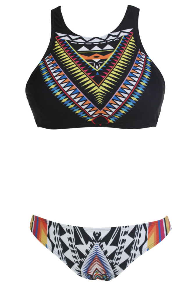 Gypsy Halter Tankini & Basic Teeny Bottom