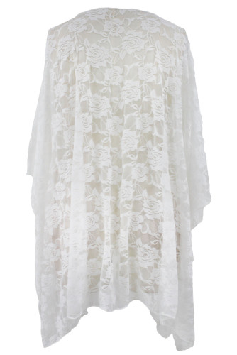 White Lace Kimono