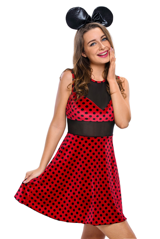 2pcs Mistress Mouse Costume