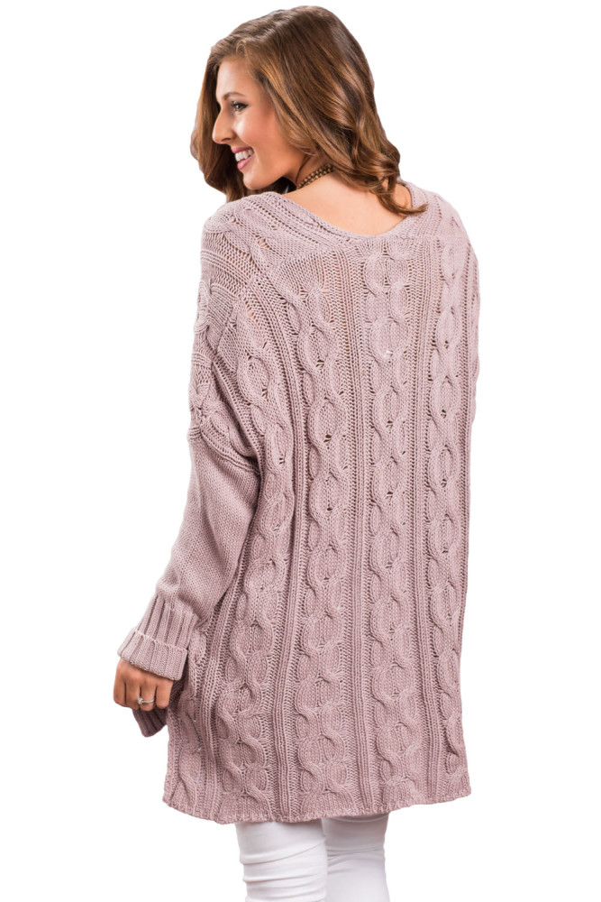 Taro Oversized Cozy up Knit Sweater