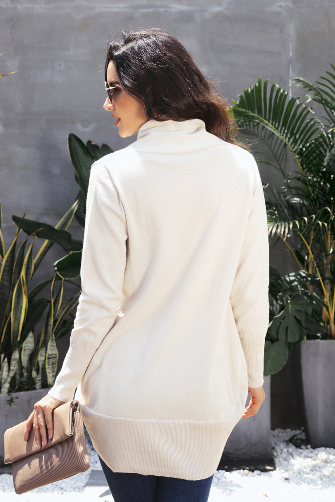 Apricot Super Soft Long Sleeve Open Cardigan