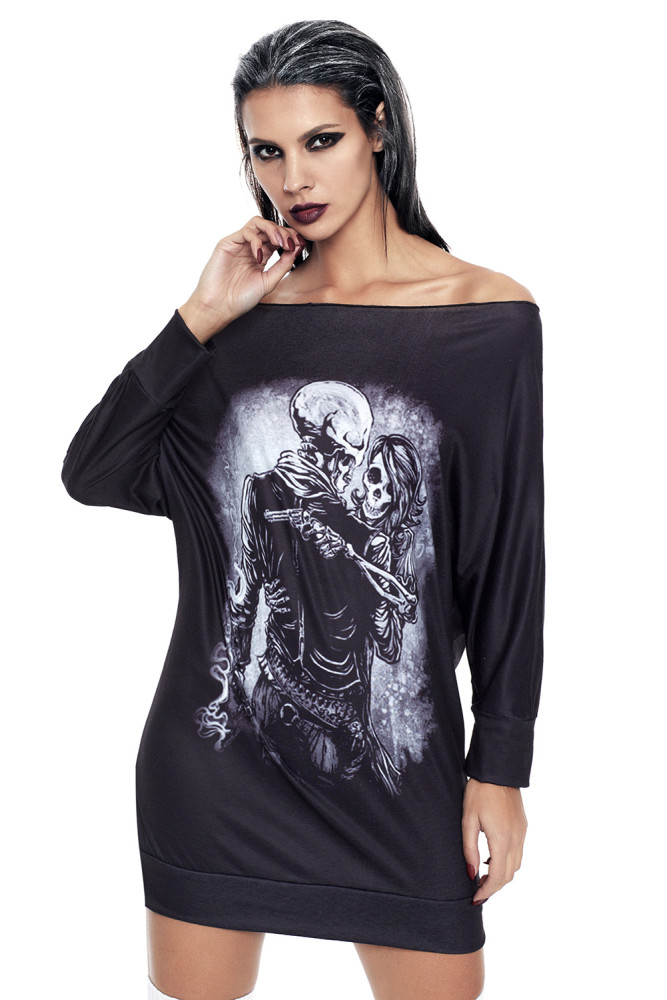 Bandana Gangsta Girl Mini Jersey Dress