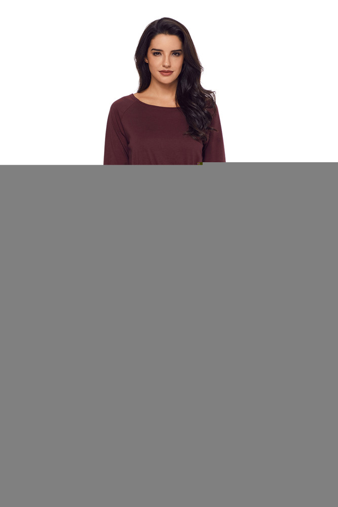 Coffee Roll-tab Long Sleeve Tie Waist Midi Dress