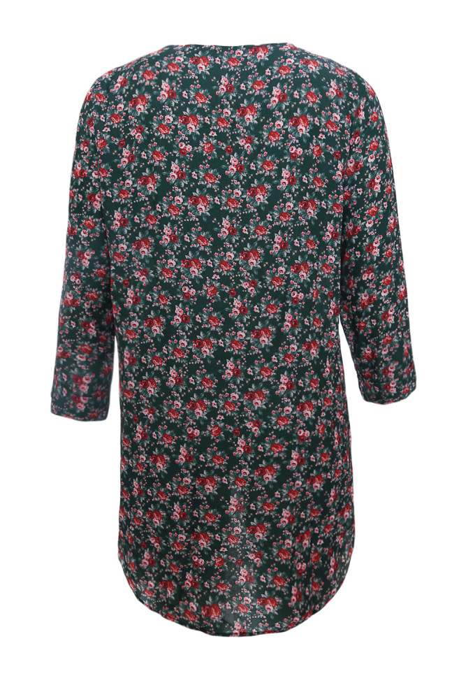 Classic Floral Kimono Cardigan Loose Cover up