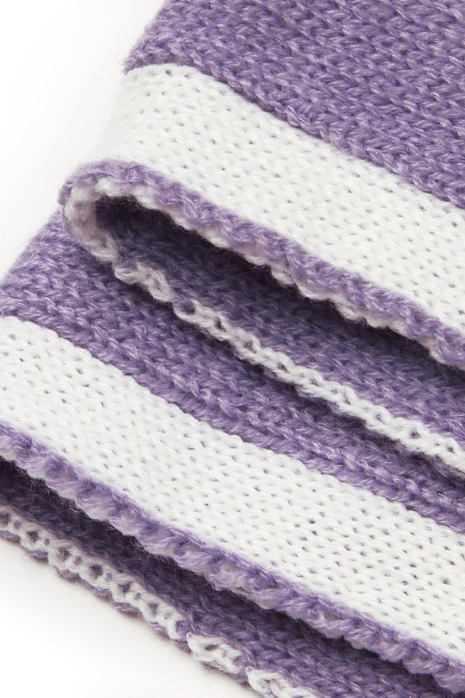 Purple Cute Elephant Pattern Baby Swaddle Blanket
