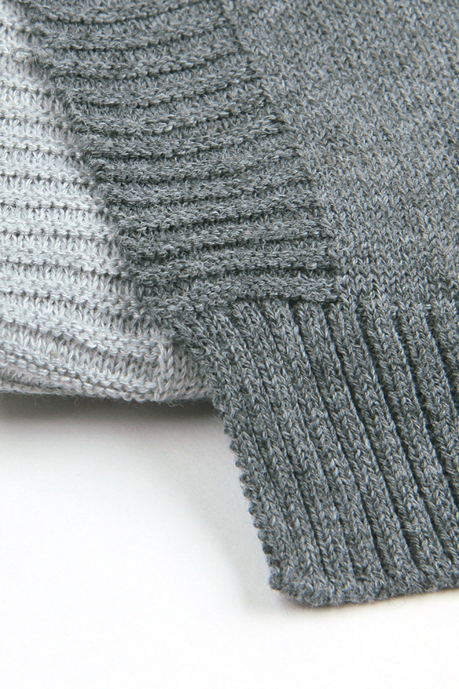 Gray Tiger Baby Receiving Blanket