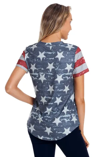 Camo Stars Stripes Tee