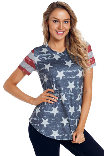 Camo Stars Stripes Tee