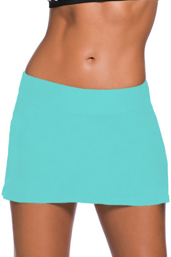 Plus Size Mint Skirted Swim Bikini Bottom