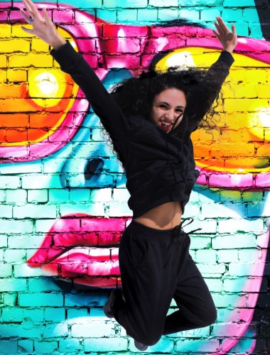 Black Loungewear Hoodie and Joggers Set