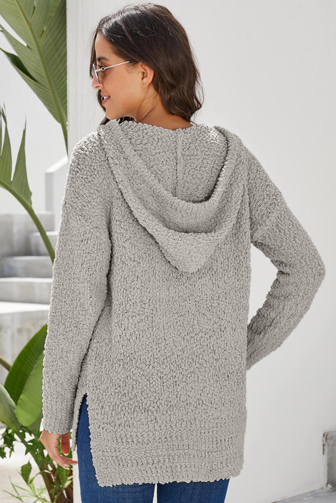 Wrap In Love Hoodie Gray