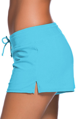 Light Blue Women Swim Boardshort