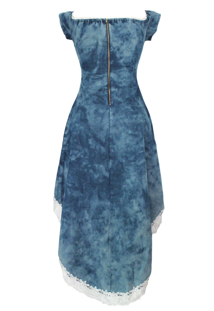 Intense Intuition Denim Blue Dress