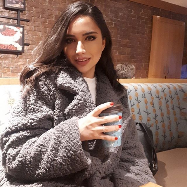 Charcoal Fleece Open Front Coat with Pockets