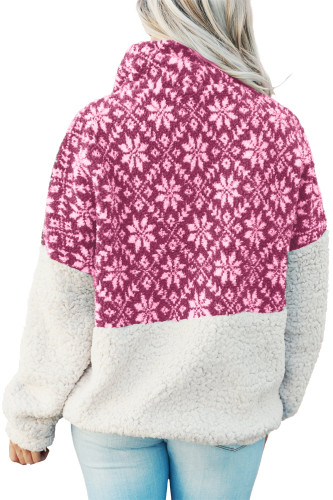 Red Snow Angel Christmas Sweatshirt