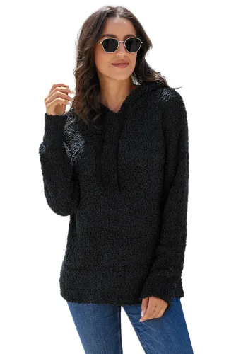 Wrap In Love Hoodie Black