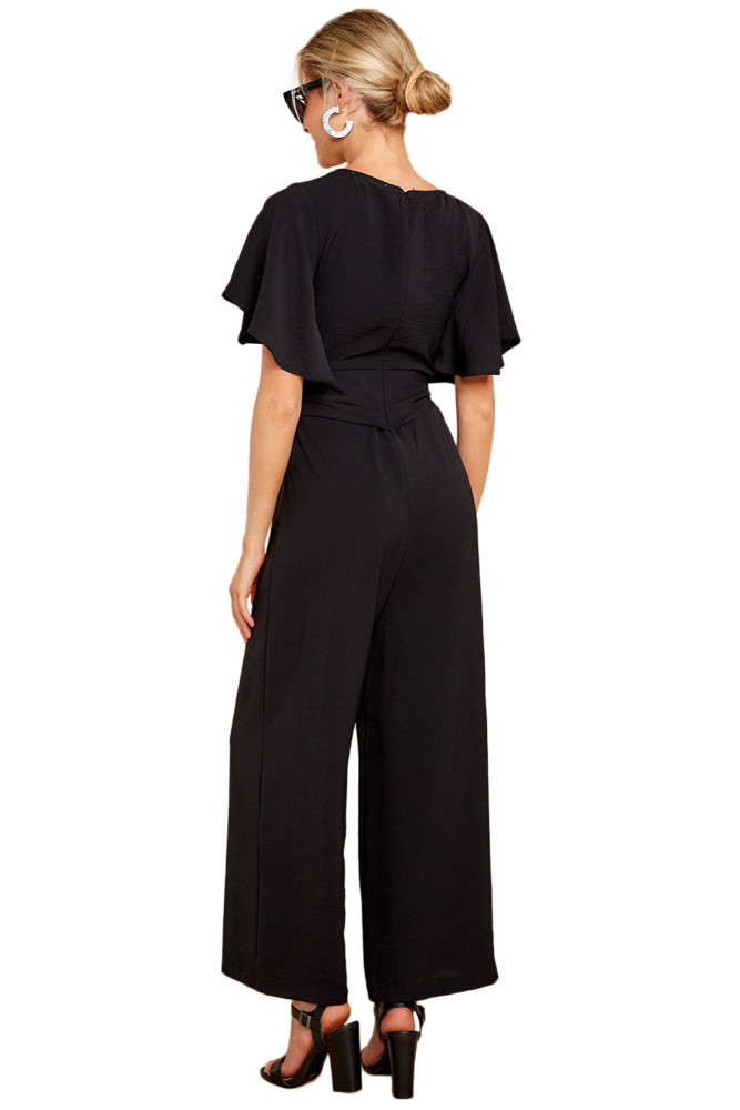 Enjoy This More Black Jumpsuit