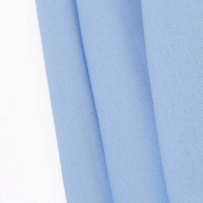 Sky Blue V Cut Buttoned Tank Top
