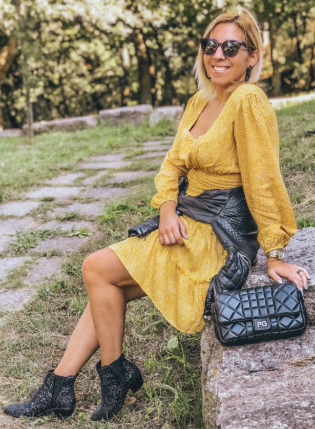Yellow Lily Dress