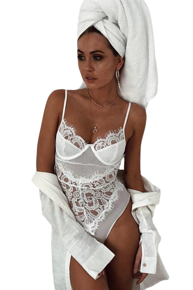 White Every Kind Of Way Bodysuit