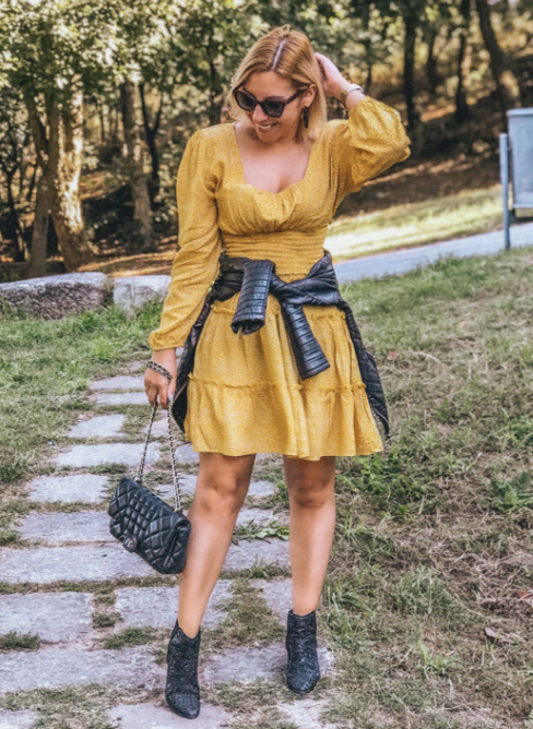 Yellow Lily Dress