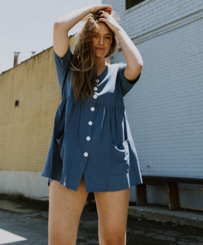 Sky Blue Natural Beauty Dress