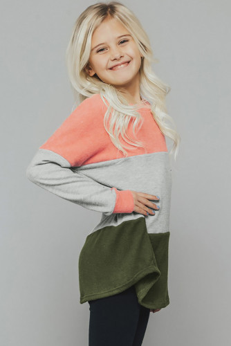 Orange The Callie Colorblock Sweater