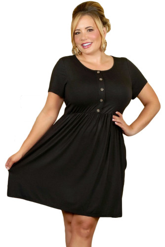 Black More Than Fair Plus Size Dress