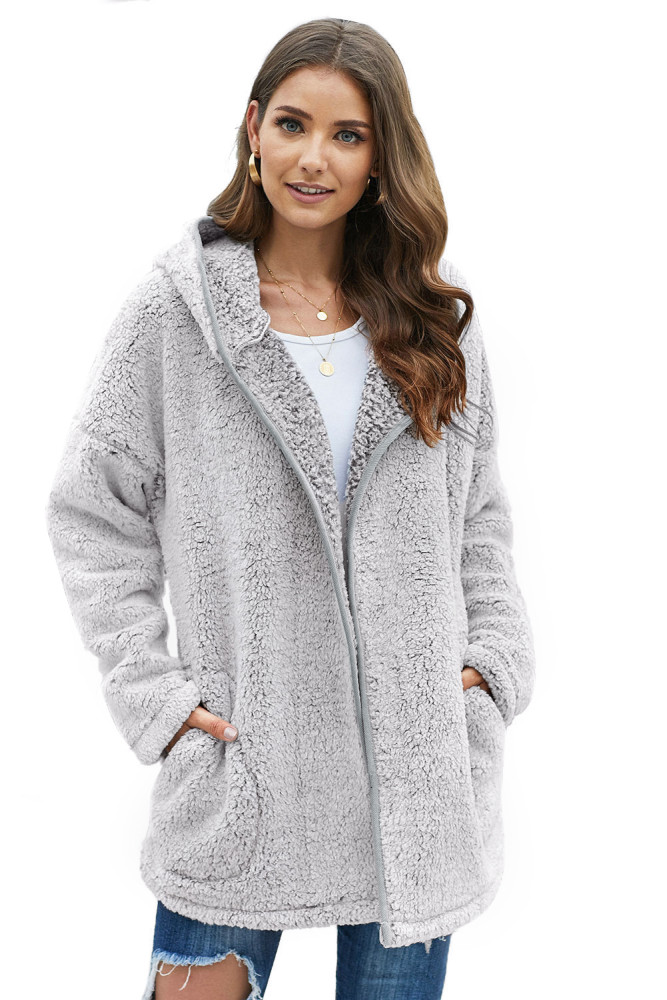 Leave Them Waiting Light Gray Wubby Coat