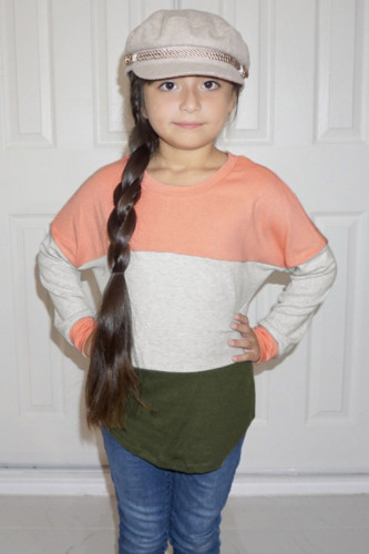 Orange The Callie Colorblock Sweater