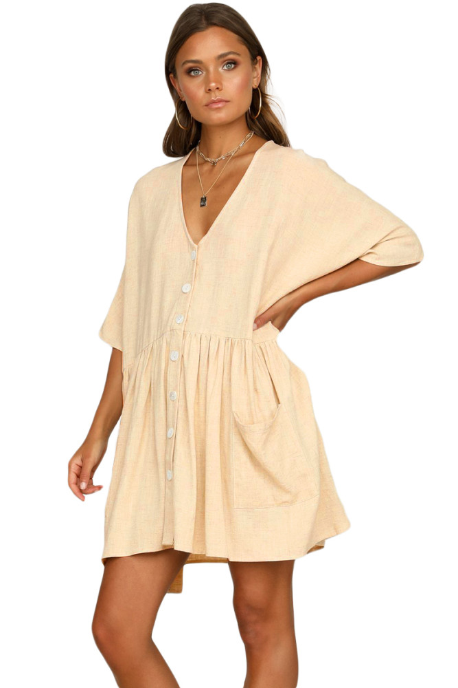 Beige Natural Beauty Dress