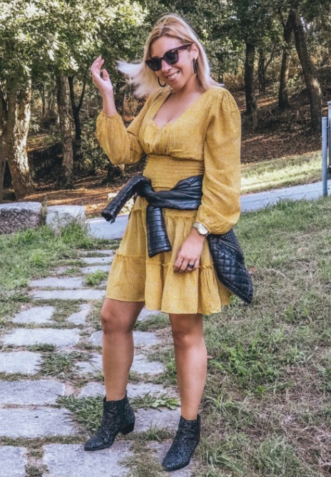 Yellow Lily Dress