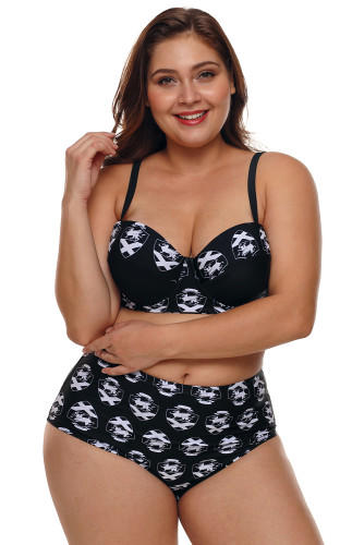 Catch Your Label Stylish Two-piece Plus Size Bathing Suit