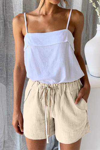 Beige Faylin Shorts