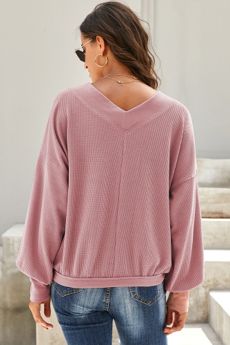 Pink Our Country Roads Thermal Top
