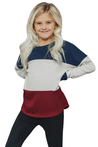 Blue The Callie Colorblock Sweater