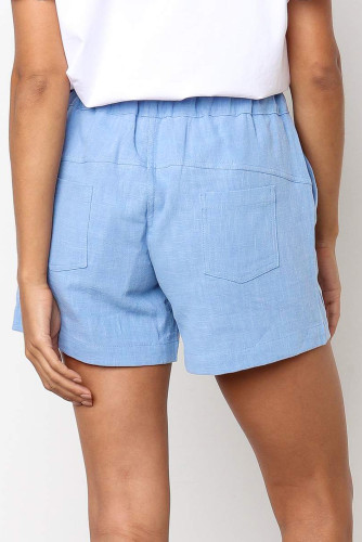 Sky Blue Faylin Shorts